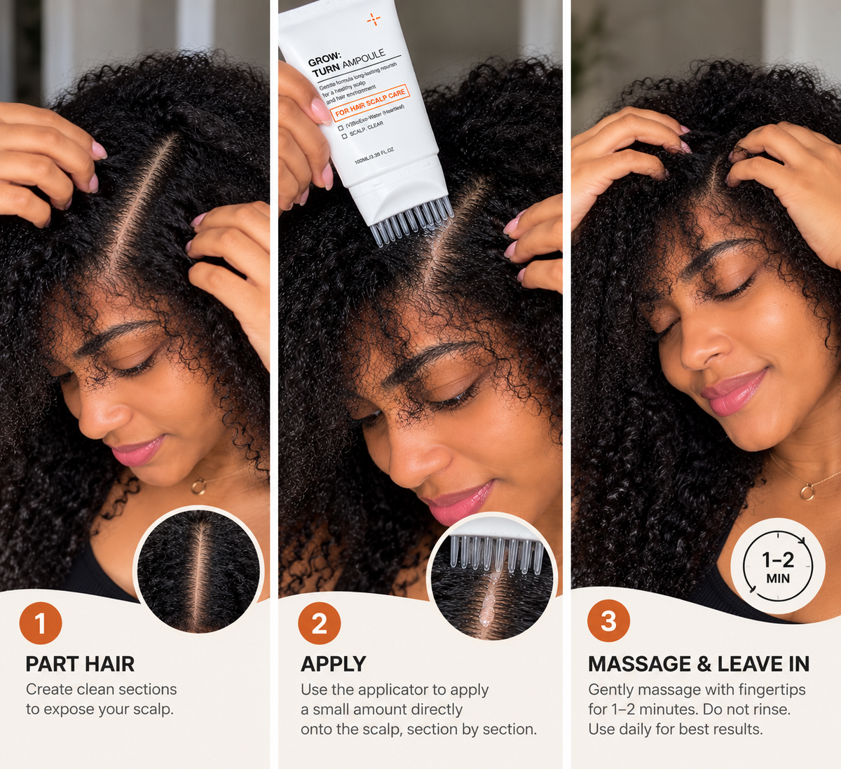 Grow turn scalp serum