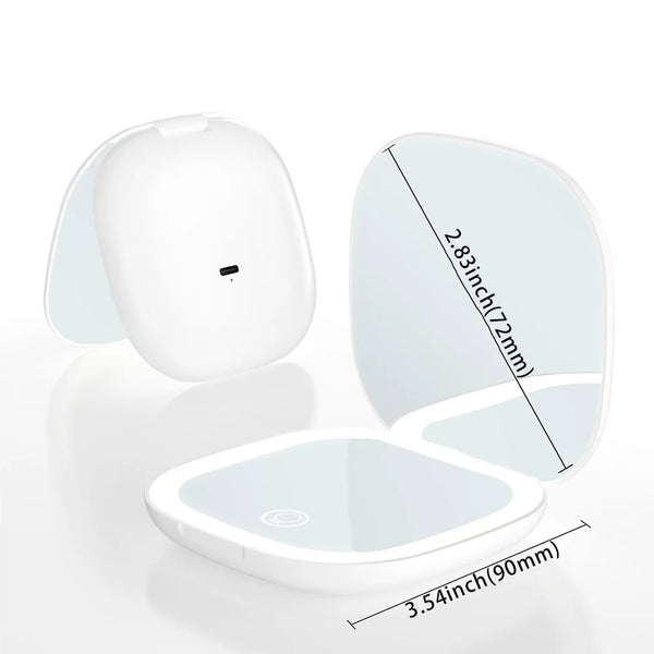 Pocket LED Makeup Mirror